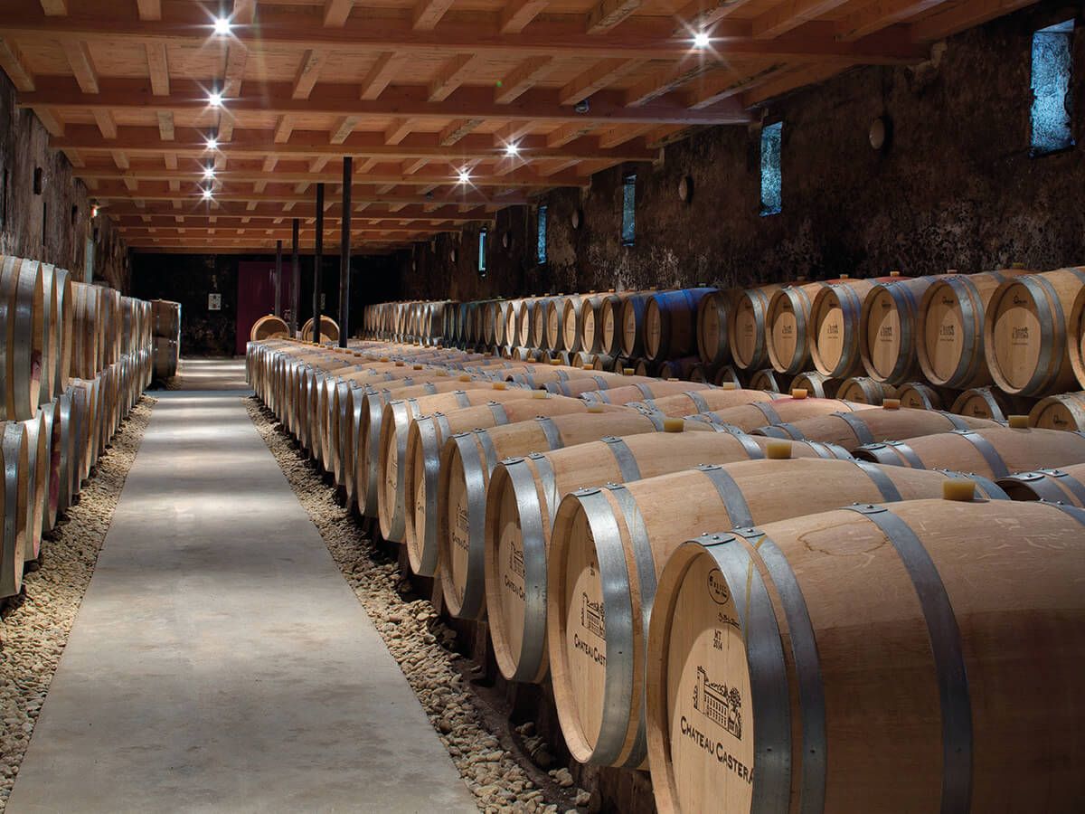 Château Castera Weinkeller